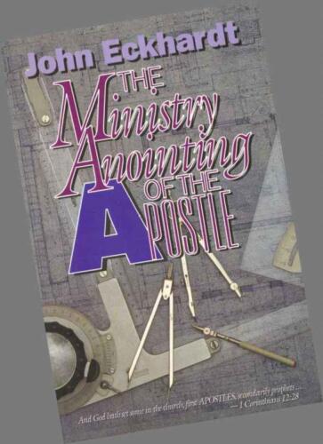 The ministry anointing of the apostle