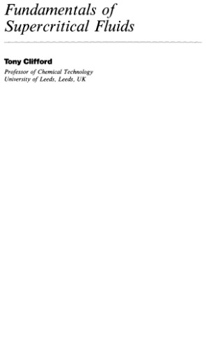 Fundamentals of Supercritical Fluids