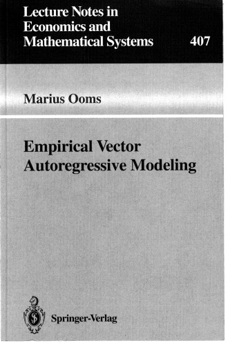 Empirical Vector Autoregressive Modeling