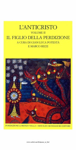 L'anticristo. Il figlio della perdizione. Testi dal IV al XII secolo