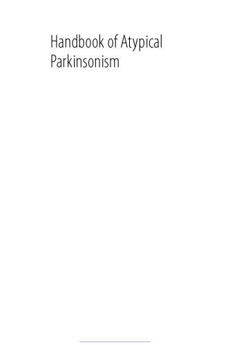 Handbook of atypical parkinsonism