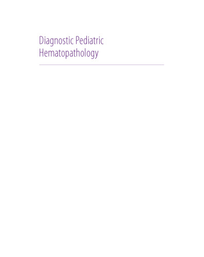 Diagnostic pediatric hematopathology