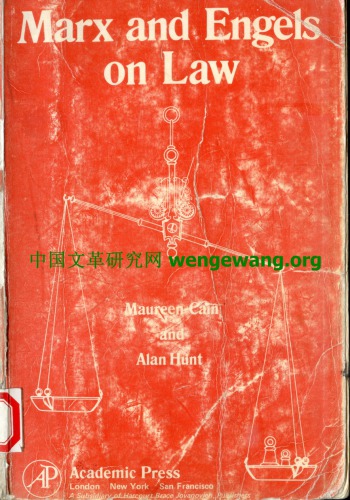 Marx and Engels on Law