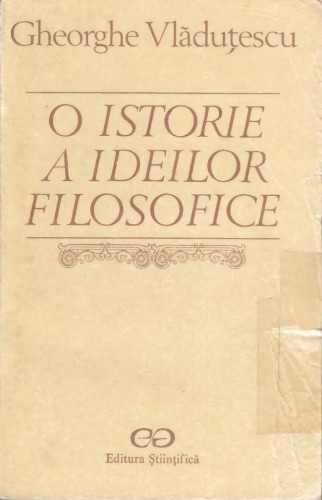 O istorie a ideilor filosofice