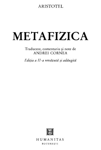 Metafizica