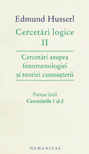 Cercetari Logice II