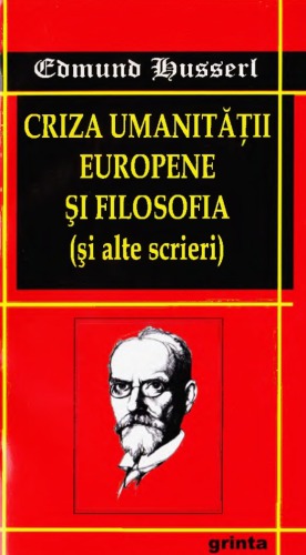 Criza umanitatii europene si filosofia