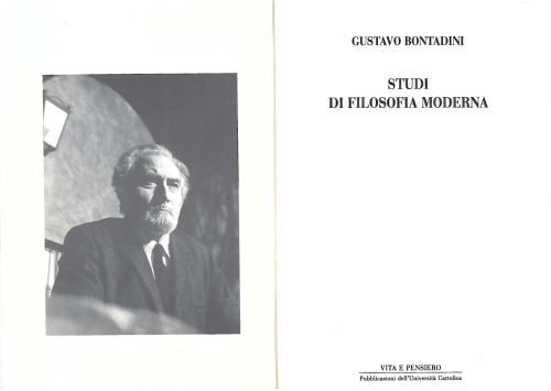 Studi di filosofia moderna