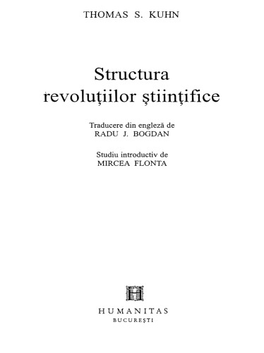 Structura revolutiilor stiintifice