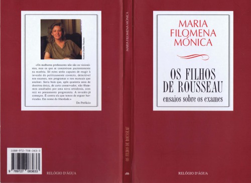 Os Filhos de Rousseau, Ensaios Sobre os Exames