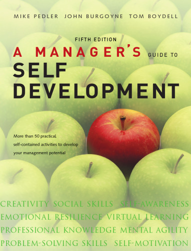 A Manager's Guide to Self-Development