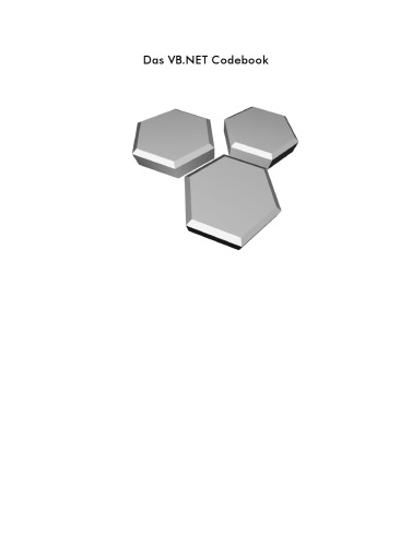Das Visual Basic .NET codebook