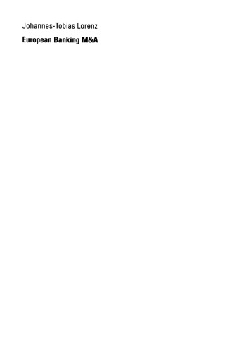 European Banking M&A : die Kapitalmarktperspektive