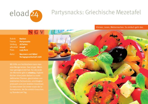 Partysnacks: Griechische Mezetafel