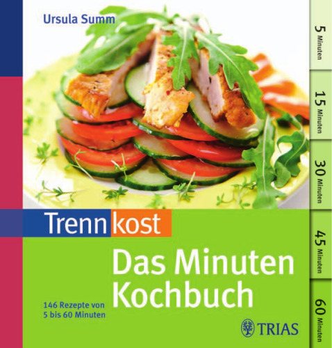 Trennkost - das Minuten-Kochbuch : über 140 Trennkost-Rezepte von 5 bis 60 Minuten