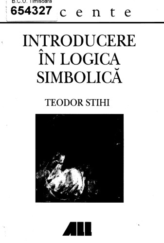 Introducere in logica simbolica