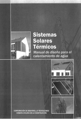 Sistemas Solares Térmicos  Manual de diseño para el calentamiento de agua
