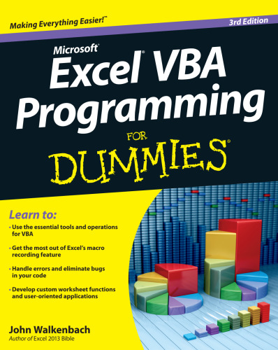 Excel VBA Programming for Dummies