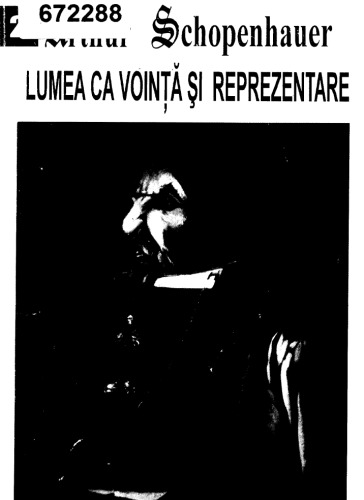 Lumea ca vointa si reprezentare, vol. 2