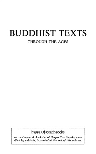 Buddhist Texts Through the Ages