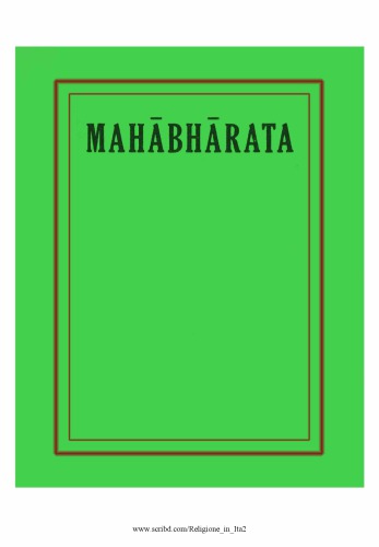 Mahābhārata. Episodi scelti