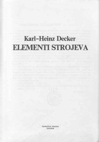 Elementi strojeva