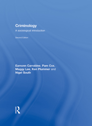 Criminology: a sociological introduction