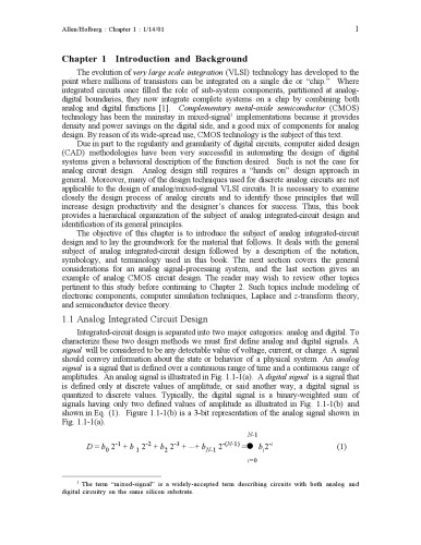CMOS Analog Circuit Design - Allen, Holberg