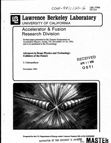 Colliders of the Future