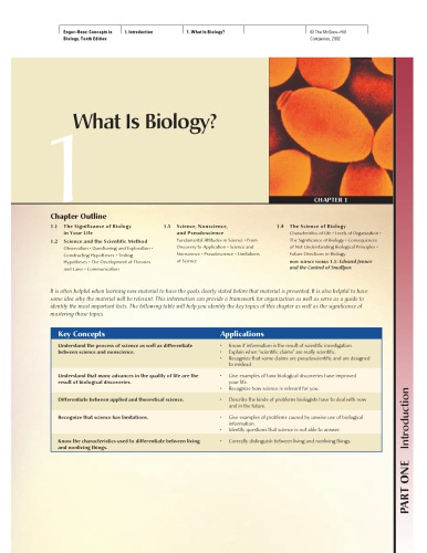 Concepts in Biology 10th ed - Enger, Ross