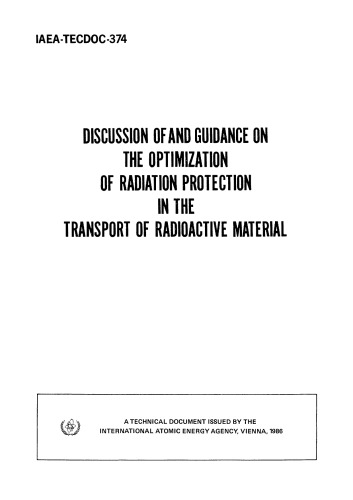 Radiation Protection in Transport of Radioactive Material (IAEA TECDOC-374)