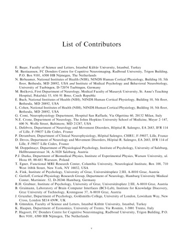 Event-Related Dynamics of Brain Oscillations