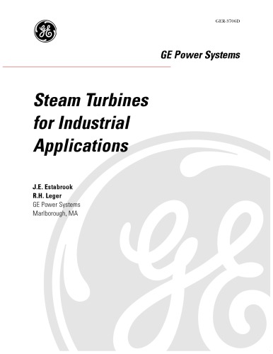 Steam Turbines for Industrial Applications