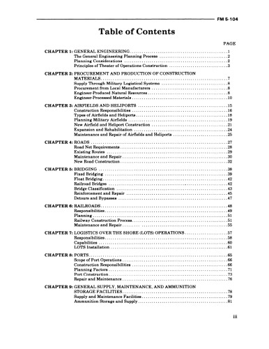 Engineering [US Army TM 5-104]