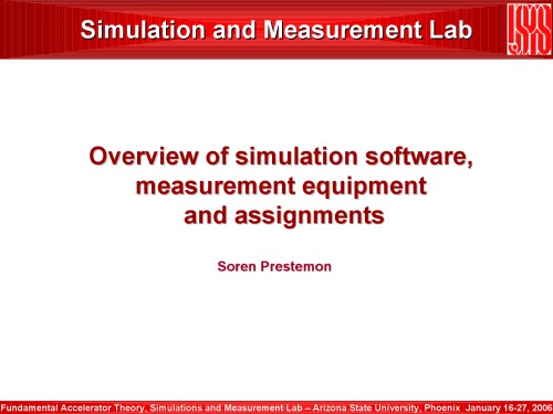 Fundamentals of Accelerator Physics and Technology [presentation slides]