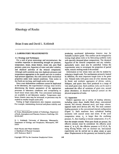 Rheology of Rocks [short article]