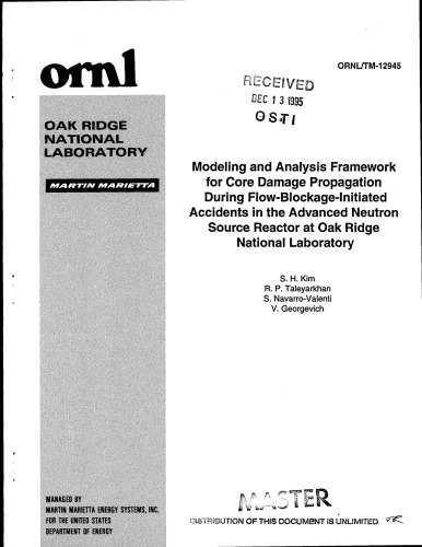 Core-Damage Propagation During Flow-Blockage Accidents in ANS Reactor
