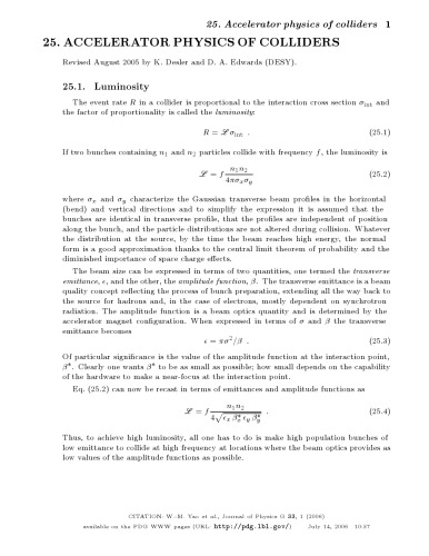 Particle Physics - Experimental Methods and Colliders [articles]