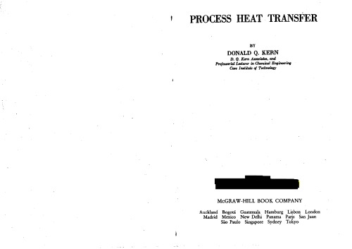 Process Heat Transfer