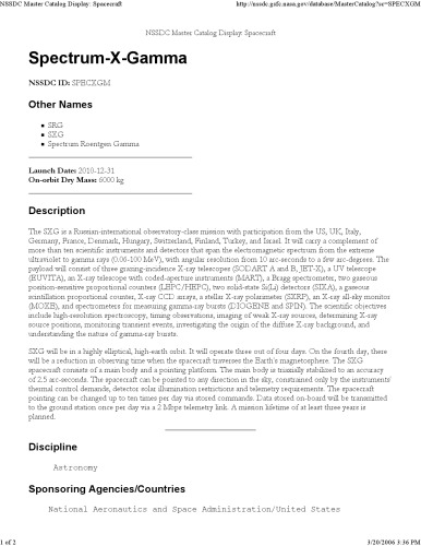 Spectrum-X-Gamma