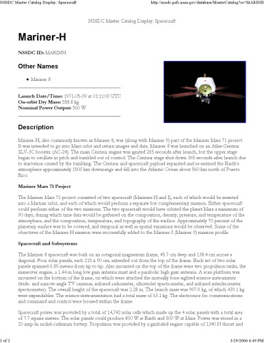 Mariner-H
