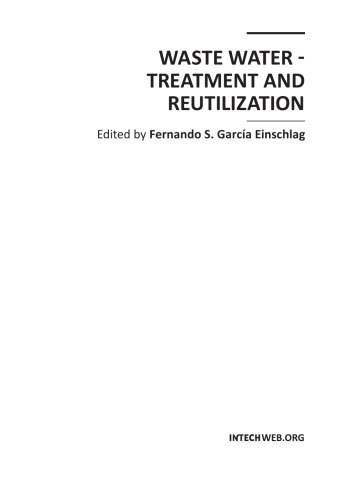 Waste Water - Treatment and Reutilization
