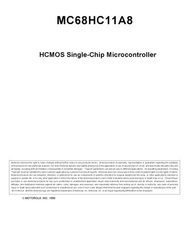 68HC11 Technical Docs