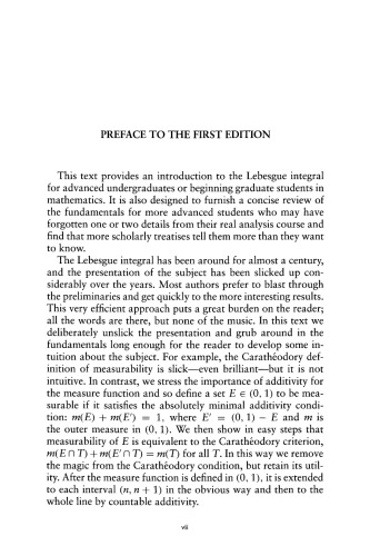 A Primer of Lebesgue Integration