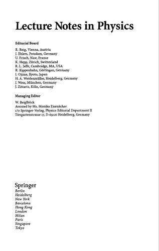 Advances in Cold-region Thermal Engineering, Sciences [LNP 0533]