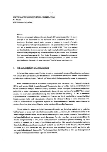 CAS-CERN Accelerator School - Power Converters for Particle Accelerators [partial]