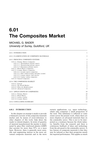 Comprehensive Composite Mtls [Vol 6 of 6 - Design and Applications]