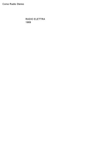 Corso Radio Stereo -