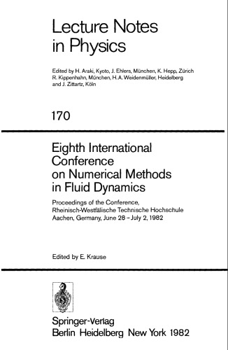 Eighth Int'l Conf. on Numerical Methods in Fluid Dynamics