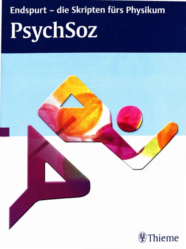 Endspurt - die Skripten furs Physikum [Psychologie, Soziologie] - 